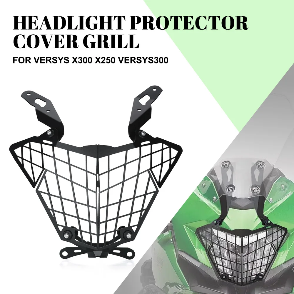 VERSYS250 VERSYS 300 250 Motorcycle Headlight Head Light Guard Protector Grille Cover For Kawasaki Versys X300 X250 VERSYS300
VERSYS250 VERSYS 300 250 Motorcycle Headlight Head Light Guard Protector Grille Cover For Kawasaki Versys X300 X250 VERSYS300
