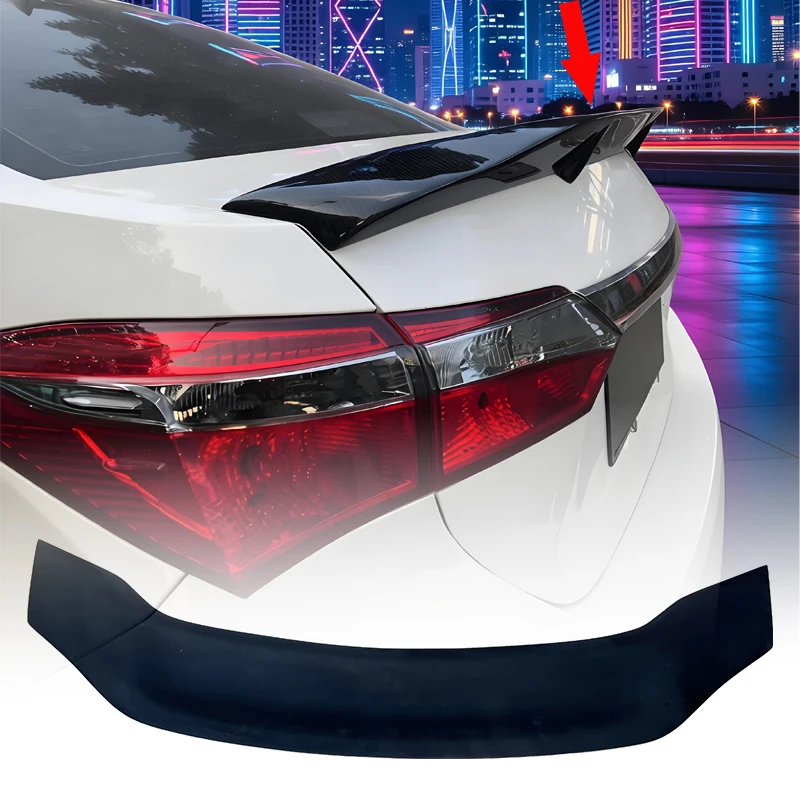 For 2014-2018 Toyota Corolla Altis Axio E170 E180 11th Gen ABS Spoiler Wings Rear Wing Tail Wing Trunk Spoiler Auto Accessories
For 2014-2018 Toyota Corolla Altis Axio E170 E180 11th Gen ABS Spoiler Wings Rear Wing Tail Wing Trunk Spoiler Auto Accessories