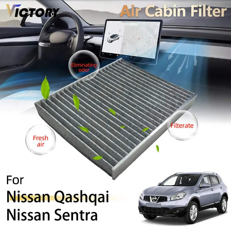 Фильтр салона кондиционера для Nissan Qashqai J10 Nissan X-Trail XTrail X Trail T31 Nissan Sentra B16, аксессуары 27277-EN025
Фильтр салона кондиционера для Nissan Qashqai J10 Nissan X-Trail XTrail X Trail T31 Nissan Sentra B16, аксессуары 27277-EN025