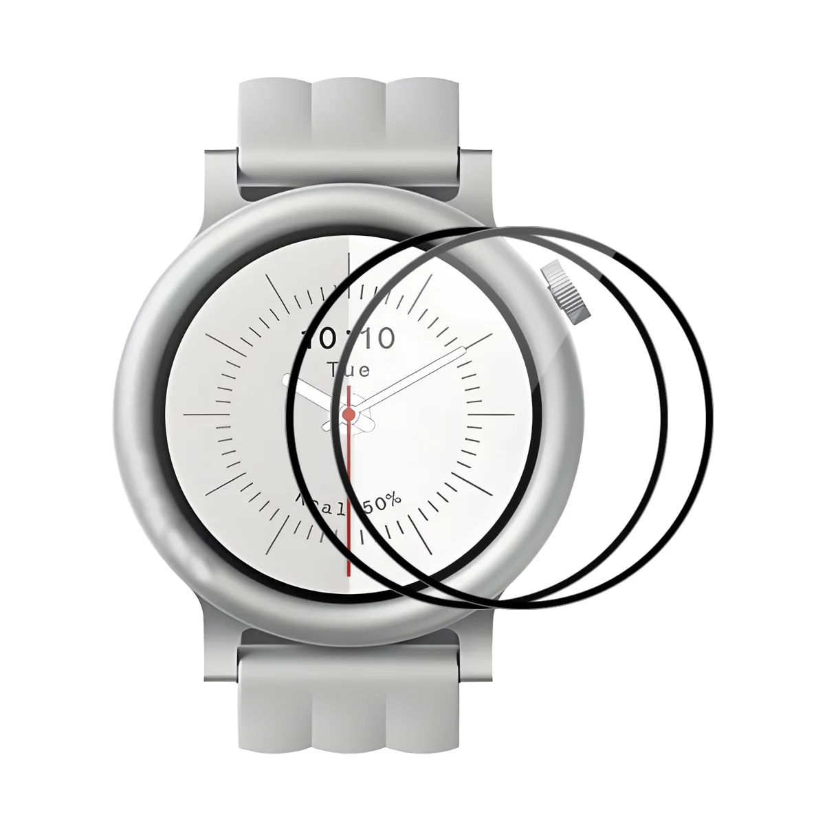 Для Nothing CMF Watch 3 Pro 2 шт. Защитная пленка для экрана 3D изогнутый ПК + ультра прозрачная пленка из ПММА - черный
Для Nothing CMF Watch 3 Pro 2 шт. Защитная пленка для экрана 3D изогнутый ПК + ультра прозрачная пленка из ПММА - черный