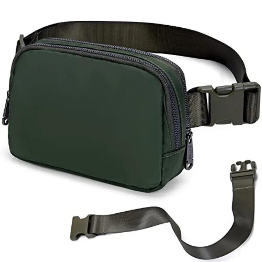 Mini Belt Bag for Women, Fashion Waist Packs Fanny Pack Crossbody Bags with Strap Extender for Women Men, Waterproof Waist Bag
Mini Belt Bag for Women, Fashion Waist Packs Fanny Pack Crossbody Bags with Strap Extender for Women Men, Waterproof Waist Bag