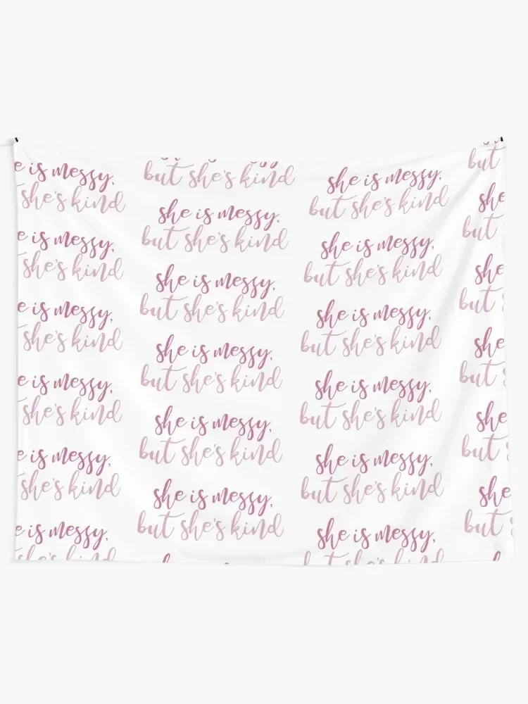 She Is Messy, But She's Kind - She Used To Be Mine - Waitress Tapestry Cute Room Decor Room Decoration Aesthetic Tapestry
She Is Messy, But She's Kind - She Used To Be Mine - Waitress Tapestry Cute Room Decor Room Decoration Aesthetic Tapestry