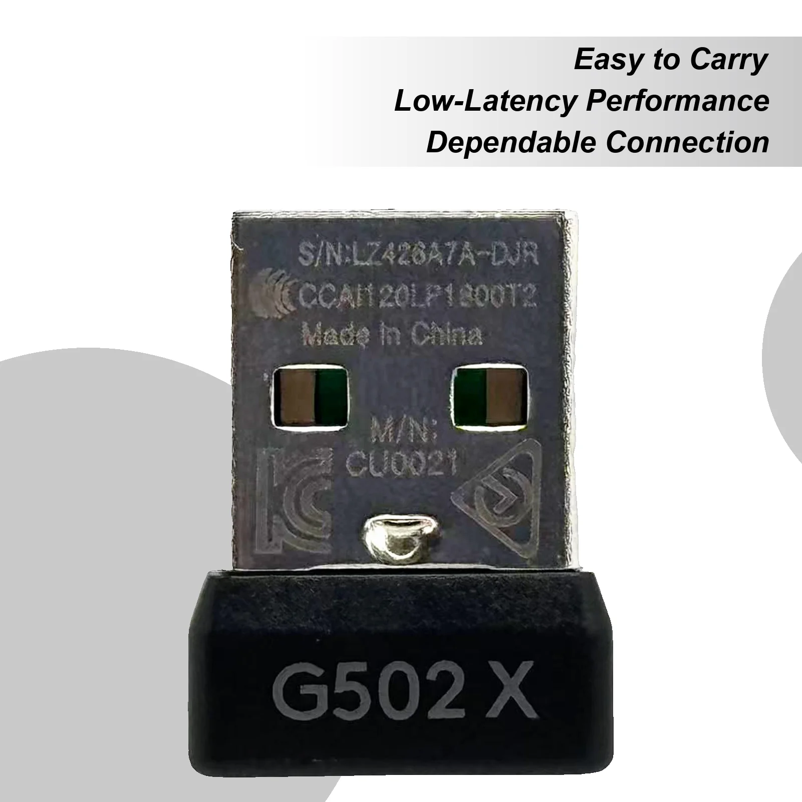 For Logitech G502X Wireless Mice USB Receiver Computer Mice Adapter Computer External Input Device USB Receiver For Working
For Logitech G502X Wireless Mice USB Receiver Computer Mice Adapter Computer External Input Device USB Receiver For Working