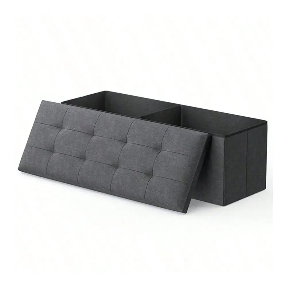 Inches Folding Storage Ottoman Bench For Living Room Bedroom, Home Office, Dorm, Linen Fabric
Inches Folding Storage Ottoman Bench For Living Room Bedroom, Home Office, Dorm, Linen Fabric