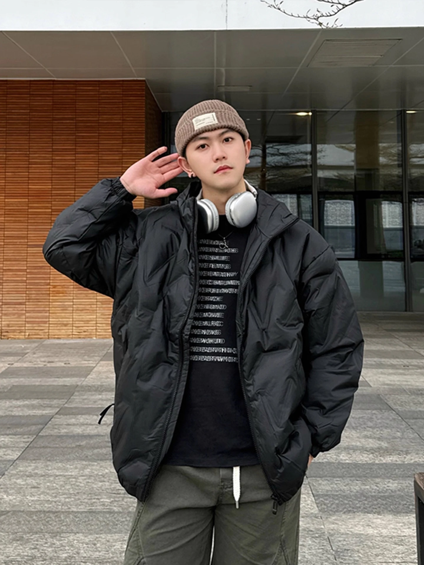 American Sle Diamond id Loose Cotton Jaet Men's Winter Trendy High Street Couple Match Thiened Warm Cotton Coat
American Sle Diamond id Loose Cotton Jaet Men's Winter Trendy High Street Couple Match Thiened Warm Cotton Coat