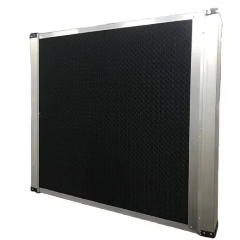 Black Color Plastic Evaporative Cooling Pad For Greenhouse/Poultry Farm/Pigsty
Black Color Plastic Evaporative Cooling Pad For Greenhouse/Poultry Farm/Pigsty
