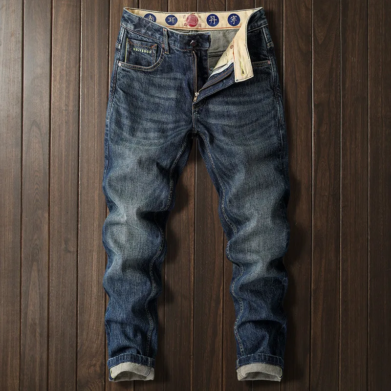 2025 jeans men's red ear denim trendy embroidery print elastic slim fit small straight tube high-end casual pants
2025 jeans men's red ear denim trendy embroidery print elastic slim fit small straight tube high-end casual pants