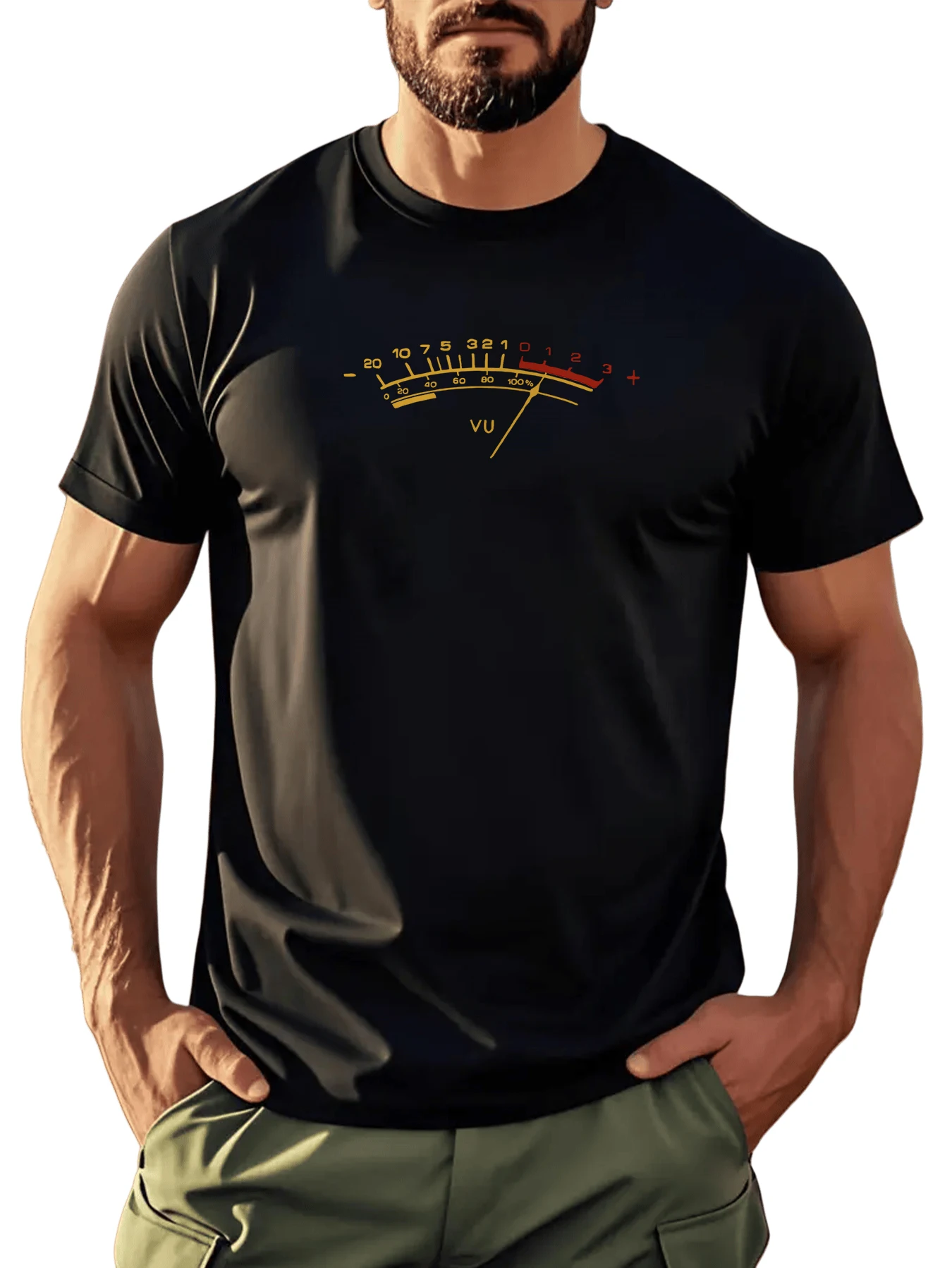 Vu Retro Pointer Graphic T-Shirt Summer Men's Casual T-Shirt Outdoor Comfortable Breathable Short Sleeve For Boyfriend Gift
Vu Retro Pointer Graphic T-Shirt Summer Men's Casual T-Shirt Outdoor Comfortable Breathable Short Sleeve For Boyfriend Gift