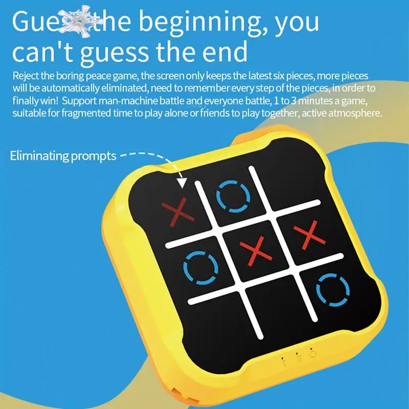 Tic Tac Toys Bolt Game 3 In1 Handheld Puzzle Game Console Portable Child Board Game Chess Toys For Child Puzzle Toy
Tic Tac Toys Bolt Game 3 In1 Handheld Puzzle Game Console Portable Child Board Game Chess Toys For Child Puzzle Toy