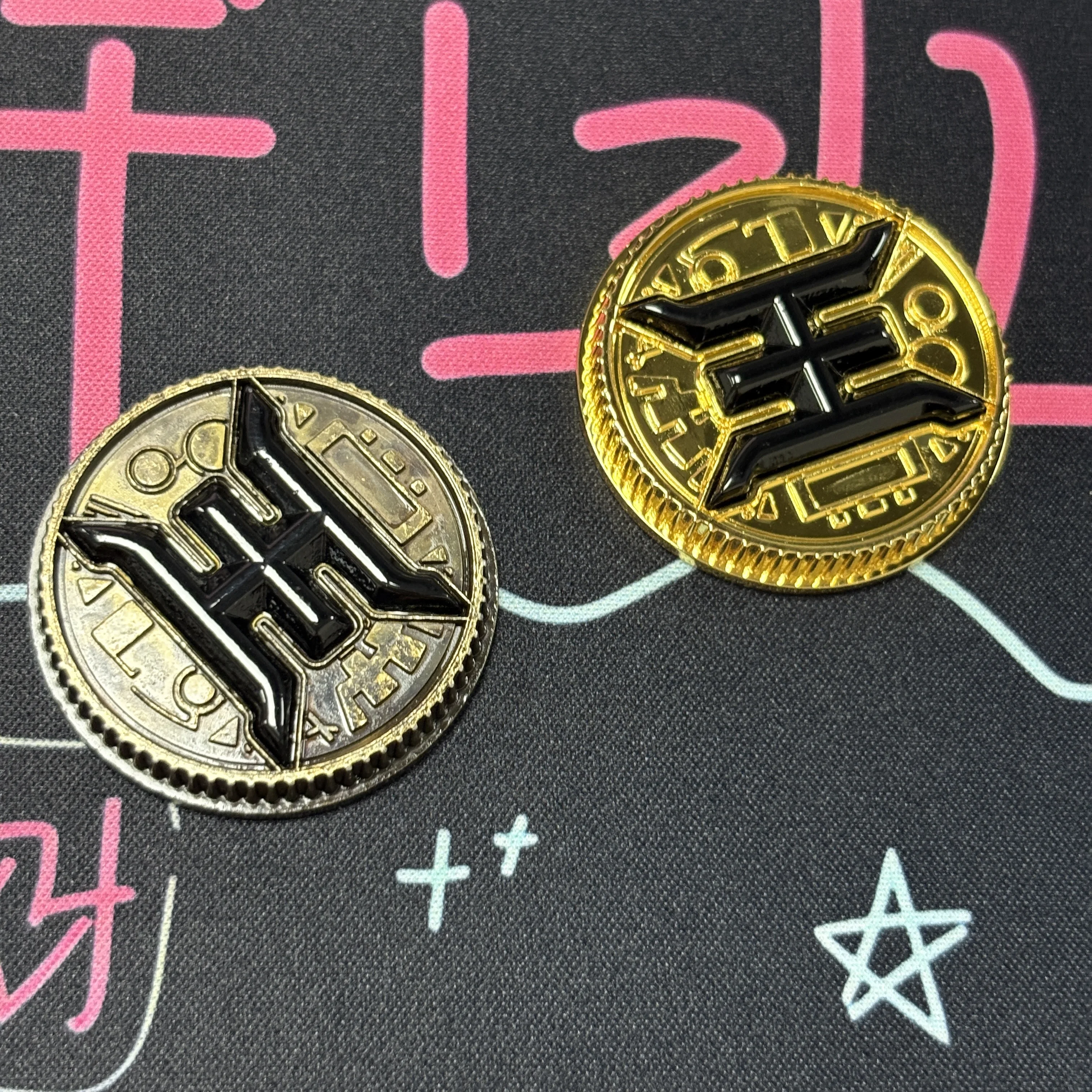 CRYSTAL Power Coin-Gold Coin-Weathered Legacy BLACK ZEO Coin For Bandai Legacy Ranger Morpher (Optional)
CRYSTAL Power Coin-Gold Coin-Weathered Legacy BLACK ZEO Coin For Bandai Legacy Ranger Morpher (Optional)