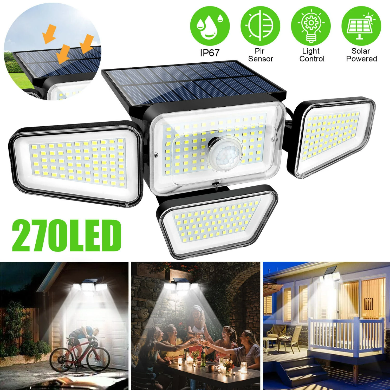 - Enhance your outdoor space with the modern and sleek premium LED motion sensor wall light - Create a sophisticated and welcomi
- Enhance your outdoor space with the modern and sleek premium LED motion sensor wall light - Create a sophisticated and welcomi