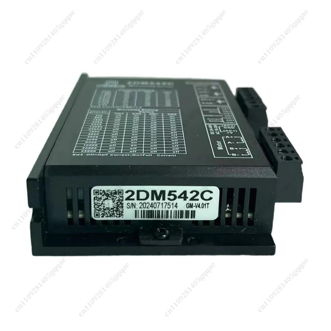 2DM542C 57 Digital 2-phase Stepper Motor Driver Power Supply 24-36VDC Current 4.2A Suitable for 57/86 Stepper Motors
2DM542C 57 Digital 2-phase Stepper Motor Driver Power Supply 24-36VDC Current 4.2A Suitable for 57/86 Stepper Motors