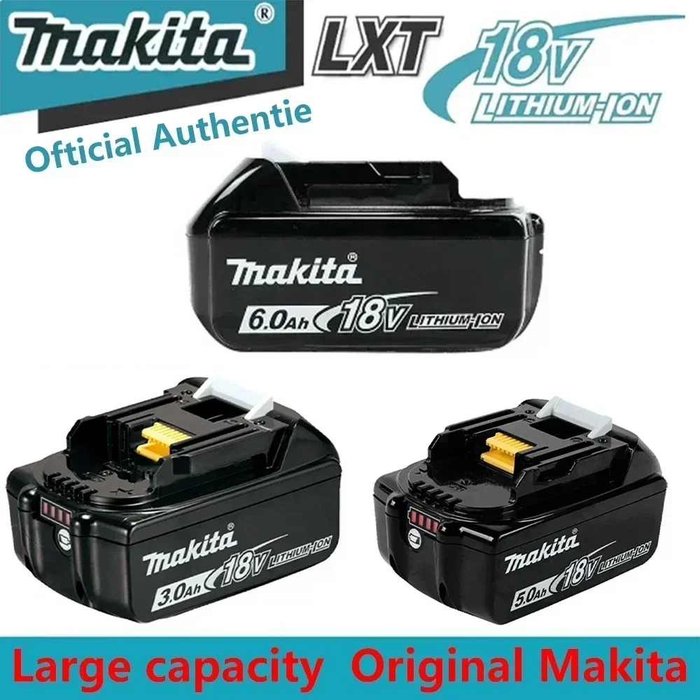 100% Original Makita 6Ah 6000mAh for Makita 18V Battery BL1830B BL1850B BL1850 BL1840 BL1860 BL1815 Replacement Lithium Battery
100% Original Makita 6Ah 6000mAh for Makita 18V Battery BL1830B BL1850B BL1850 BL1840 BL1860 BL1815 Replacement Lithium Battery