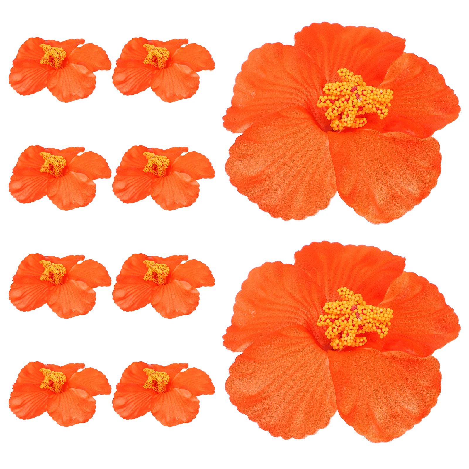 10 Pcs Hawaiian Hibiscus Flower Artificial Faux Flowers Party Supplies Decoration Decorative
10 Pcs Hawaiian Hibiscus Flower Artificial Faux Flowers Party Supplies Decoration Decorative