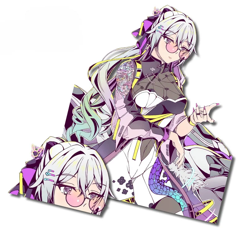JPCT cartoon anime stickers are used for racing cars, laptops, and luggage waterproof vinyl stickers with a length of 13cm
JPCT cartoon anime stickers are used for racing cars, laptops, and luggage waterproof vinyl stickers with a length of 13cm
