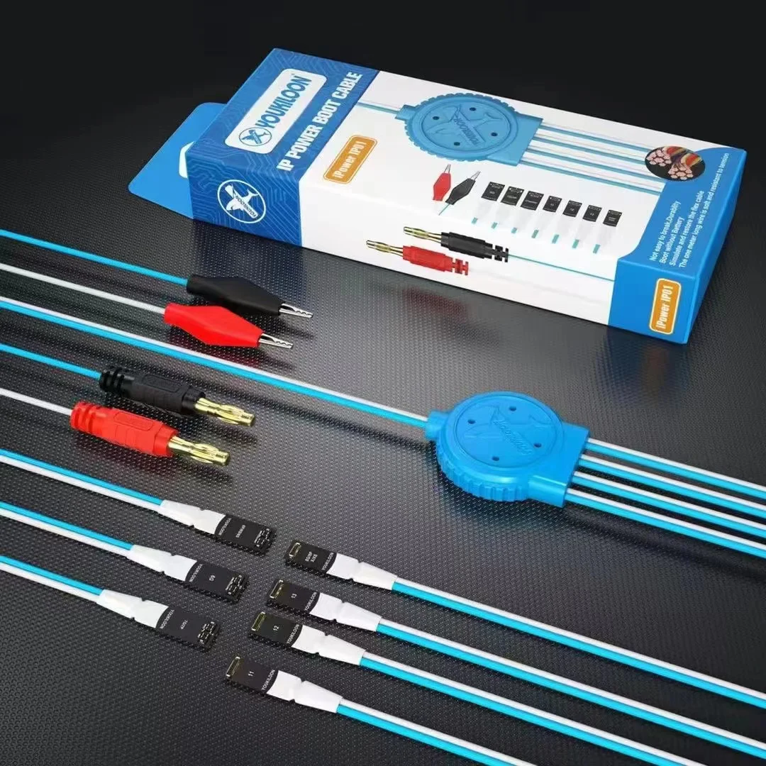YOUKILOON IP Power Boot Cable support 6G-13 models /Mobile repair cables/mobile power cbale/Power cables/Mobile repair tools
YOUKILOON IP Power Boot Cable support 6G-13 models /Mobile repair cables/mobile power cbale/Power cables/Mobile repair tools