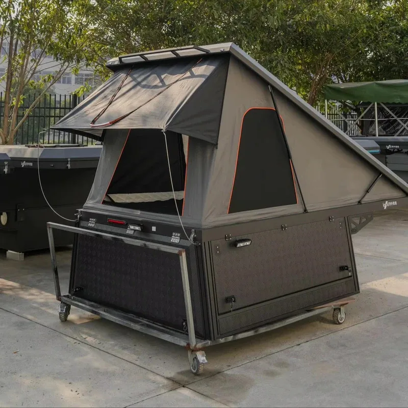 Factory Hot Selling CoolCar Aluminium Camper Shell 4x4 Off Road Slide In Pickup Camper Pop Up Tent
Factory Hot Selling CoolCar Aluminium Camper Shell 4x4 Off Road Slide In Pickup Camper Pop Up Tent