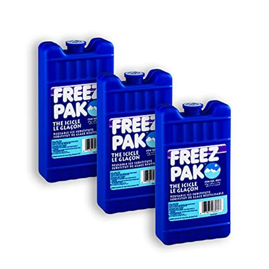 Freez Pak 3 Pack Reusable Ice Packs, Small
Freez Pak 3 Pack Reusable Ice Packs, Small