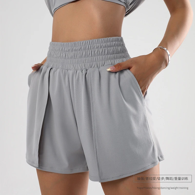 High Waisted Yoga Shorts for Women with Tummy Control Drawstring Sporty Fitness Running Tennis Shorts Two-piece Design Pants
High Waisted Yoga Shorts for Women with Tummy Control Drawstring Sporty Fitness Running Tennis Shorts Two-piece Design Pants