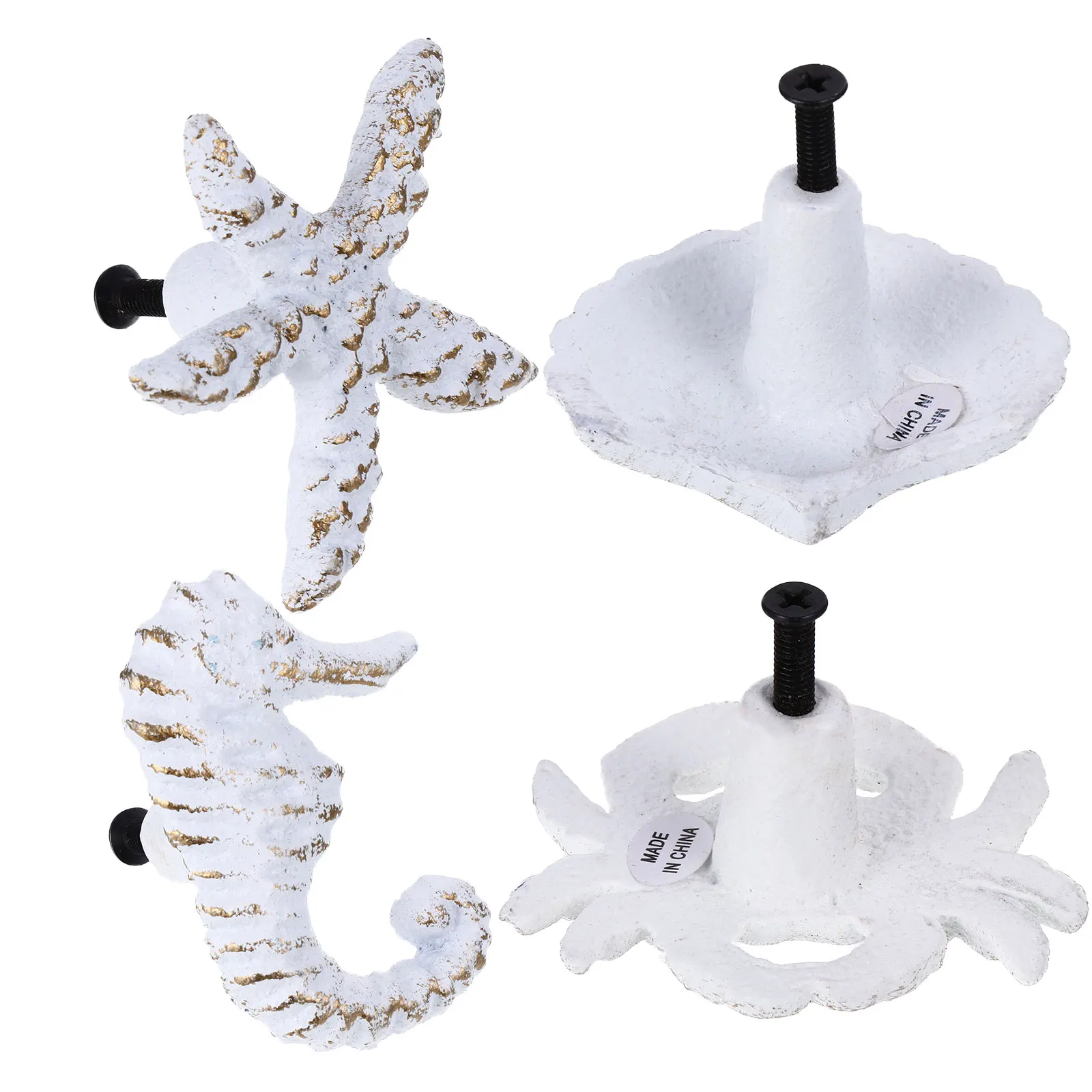 4 pcs Marine Style Cabinet Handles Round Door Pull White Child Ocean Wind Pull Handles Suitable for Drawers Doors Windows Lovely
4 pcs Marine Style Cabinet Handles Round Door Pull White Child Ocean Wind Pull Handles Suitable for Drawers Doors Windows Lovely