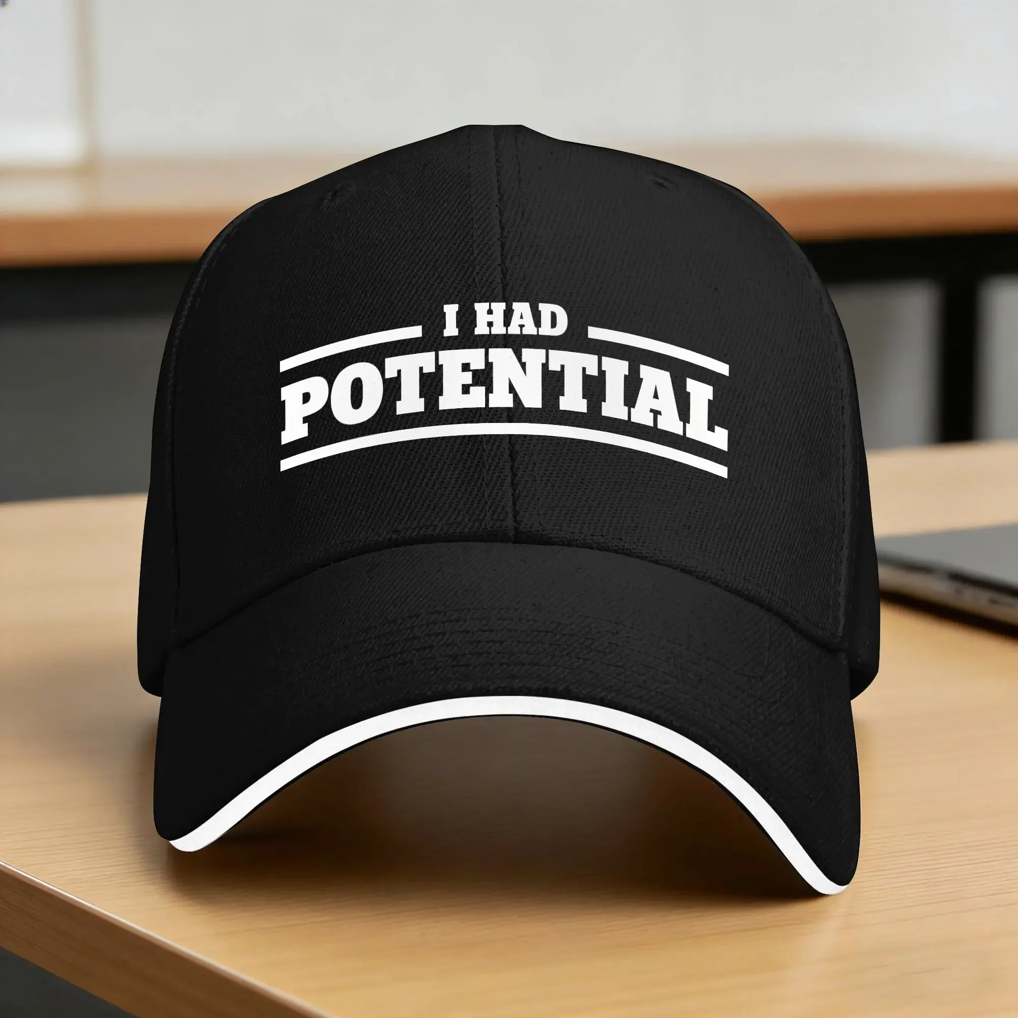 I Had Potential Sun Baseball Cap Summer Casual Hip Hop Hats For Unisex Men Running Hippie Snapback Cap
I Had Potential Sun Baseball Cap Summer Casual Hip Hop Hats For Unisex Men Running Hippie Snapback Cap