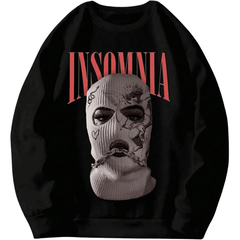 Men's and Women's Sports Casual Fashion Round Neck Long Sleeve Letter Pattern Sweatshirt Pullover Black
Men's and Women's Sports Casual Fashion Round Neck Long Sleeve Letter Pattern Sweatshirt Pullover Black
