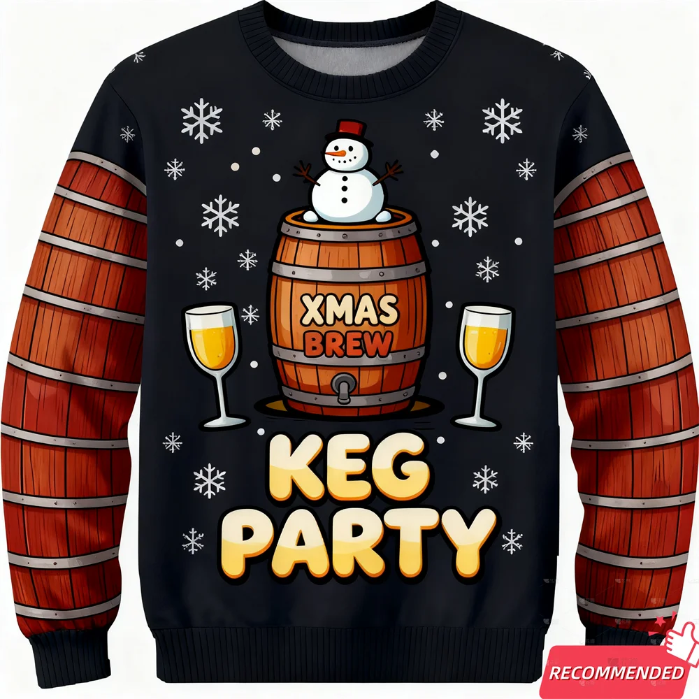 Beer Graphic Christmas Ugly Sweater For Women Clothing Skull Snowman Mens Funny Sweater Xmas Holiday Party Crew Neck Sweatshirt
Beer Graphic Christmas Ugly Sweater For Women Clothing Skull Snowman Mens Funny Sweater Xmas Holiday Party Crew Neck Sweatshirt