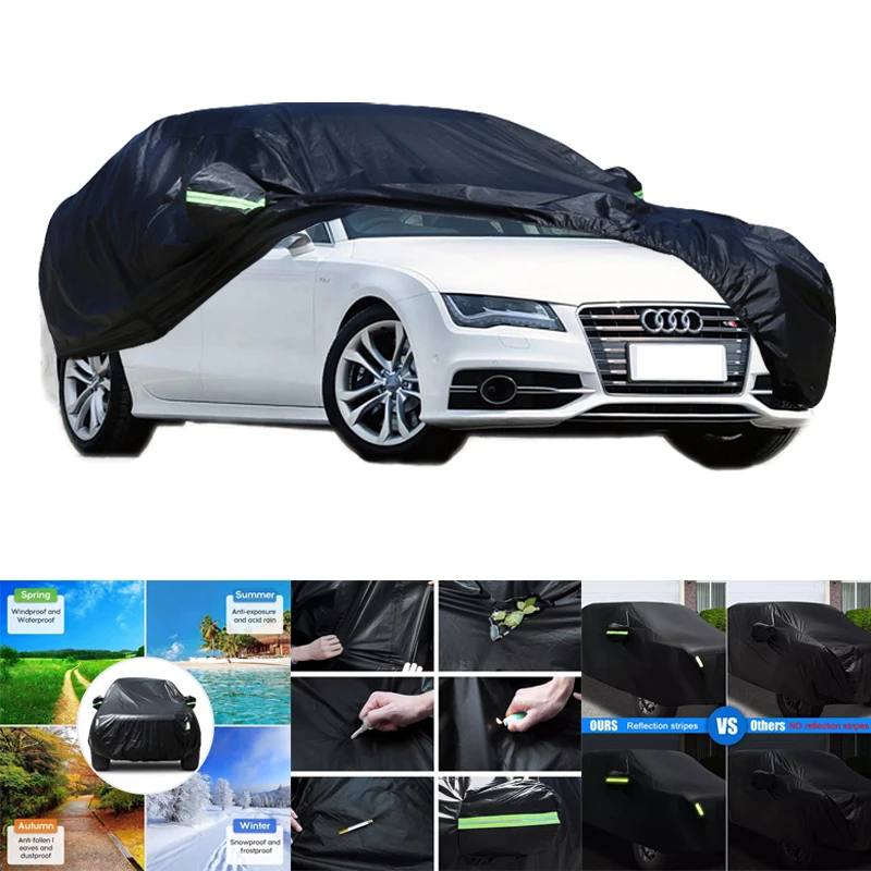 All-Weather Car Covers 6-in-1 Waterproof Dustproof UV Proof Snowproof Scratch Resistant Protection For Audi S7
All-Weather Car Covers 6-in-1 Waterproof Dustproof UV Proof Snowproof Scratch Resistant Protection For Audi S7