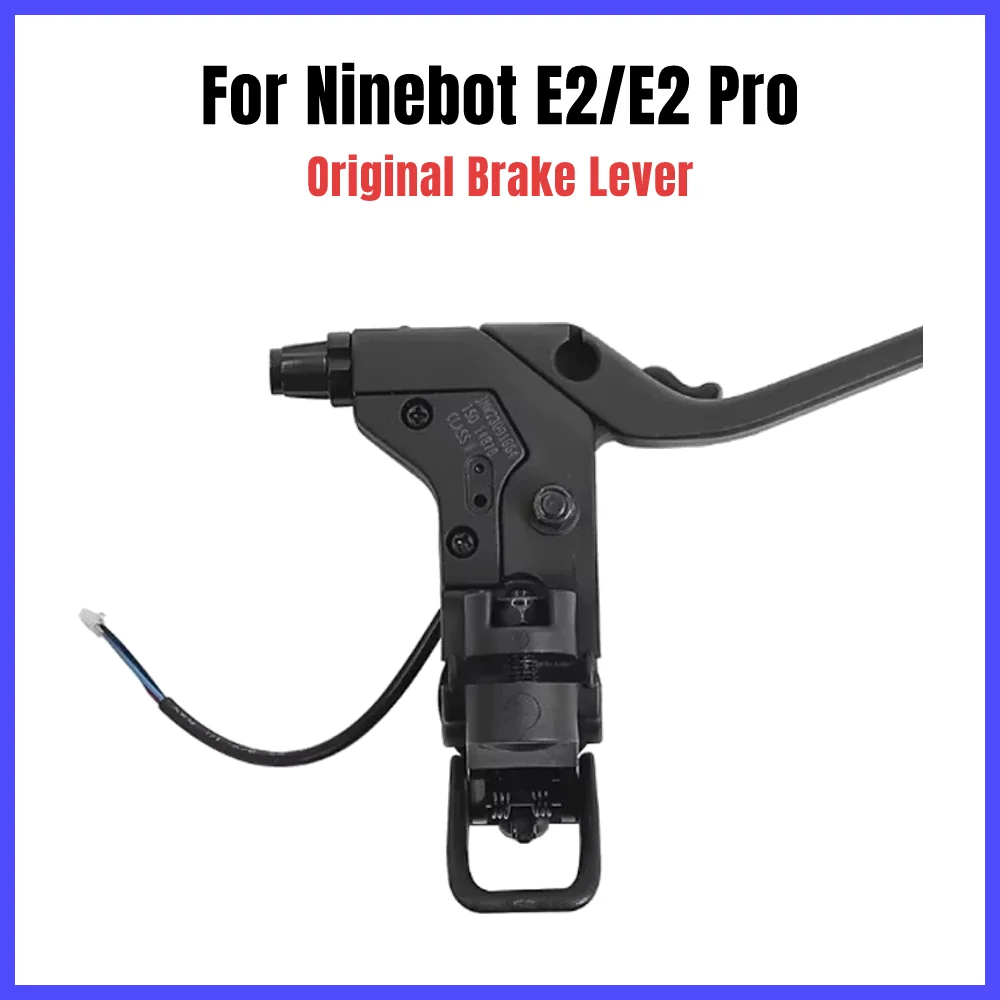 Original E2 Brake Lever with Bell for Ninebot E2PLUS E2PRO Electric Scooter KickScooter Mechanical Brake Handle Accessories
Original E2 Brake Lever with Bell for Ninebot E2PLUS E2PRO Electric Scooter KickScooter Mechanical Brake Handle Accessories