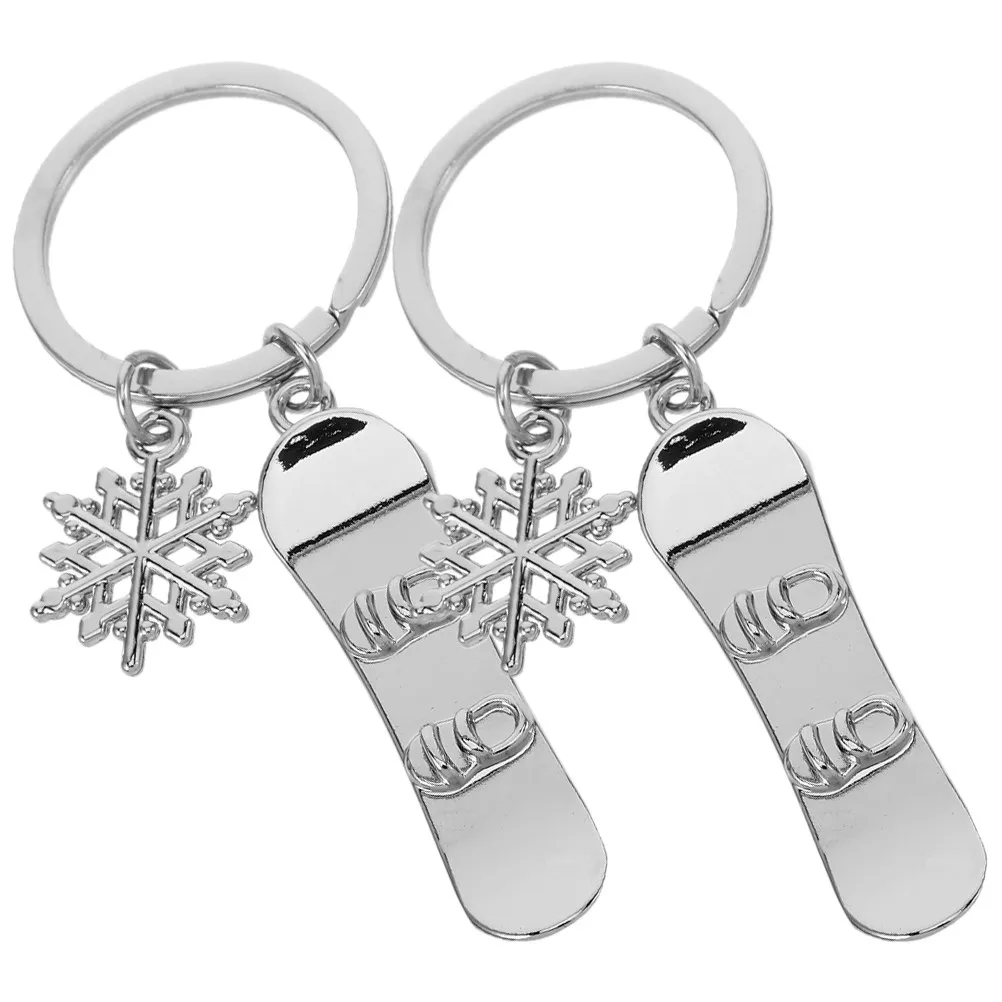 2Pcs Mini Snowboard Keychain Charm Realistic Ski Pendant for Backpack Handbag Ice Skate Sports Key Rings Snowman
2Pcs Mini Snowboard Keychain Charm Realistic Ski Pendant for Backpack Handbag Ice Skate Sports Key Rings Snowman