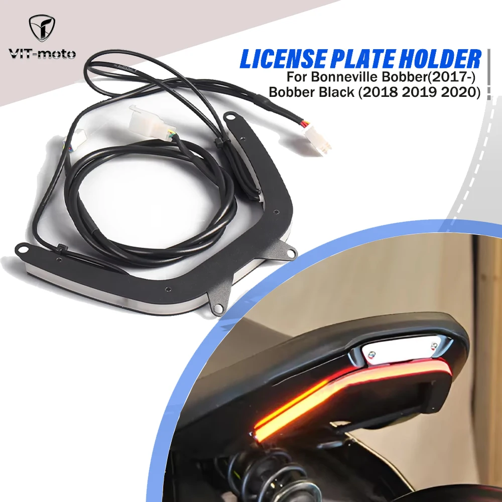 For Bonneville Bobber (2017-) Bobber Black (2018 2019 2020) Motorcycle Tail Light Brake Turn Signal LED Rear Lamp Stop Light
For Bonneville Bobber (2017-) Bobber Black (2018 2019 2020) Motorcycle Tail Light Brake Turn Signal LED Rear Lamp Stop Light