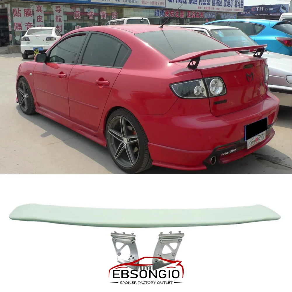 For 2004 2005 2006 2007 2008 2009 Mazda 3 Sedan RX8 Style Rear Trunk Spoiler Wing (ABS)
For 2004 2005 2006 2007 2008 2009 Mazda 3 Sedan RX8 Style Rear Trunk Spoiler Wing (ABS)