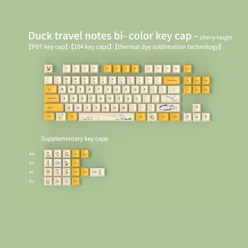 Custom Keycaps XDA English Honey Milk Keycap Cherry Profile Mechanical Keyboard PBT Keycap
Custom Keycaps XDA English Honey Milk Keycap Cherry Profile Mechanical Keyboard PBT Keycap