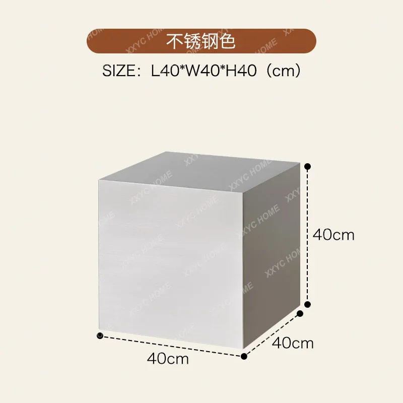 Living room creative sofa side cabinet household minimalist small apartment metal square cabinet
Living room creative sofa side cabinet household minimalist small apartment metal square cabinet