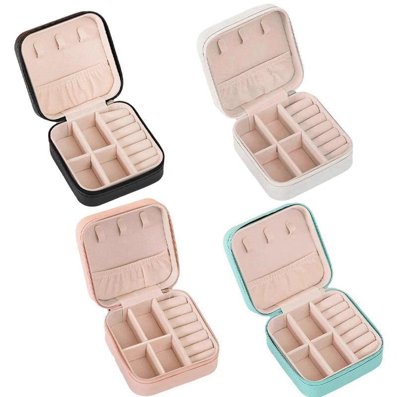 Mini Jewelry Box PU Leather Portable Travel Jewelry Storage Box Ring Earring Necklace Storage
Mini Jewelry Box PU Leather Portable Travel Jewelry Storage Box Ring Earring Necklace Storage