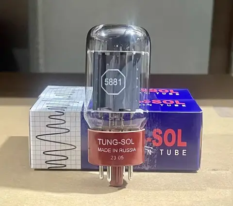 TUNG-SOL Vacuum Tube 5881 Replace EL34 5881A 6L6 6P3P 6L6GC KT66 HIFI Audio Valve Electron Tube Amplifier Kit DIY Match Quad