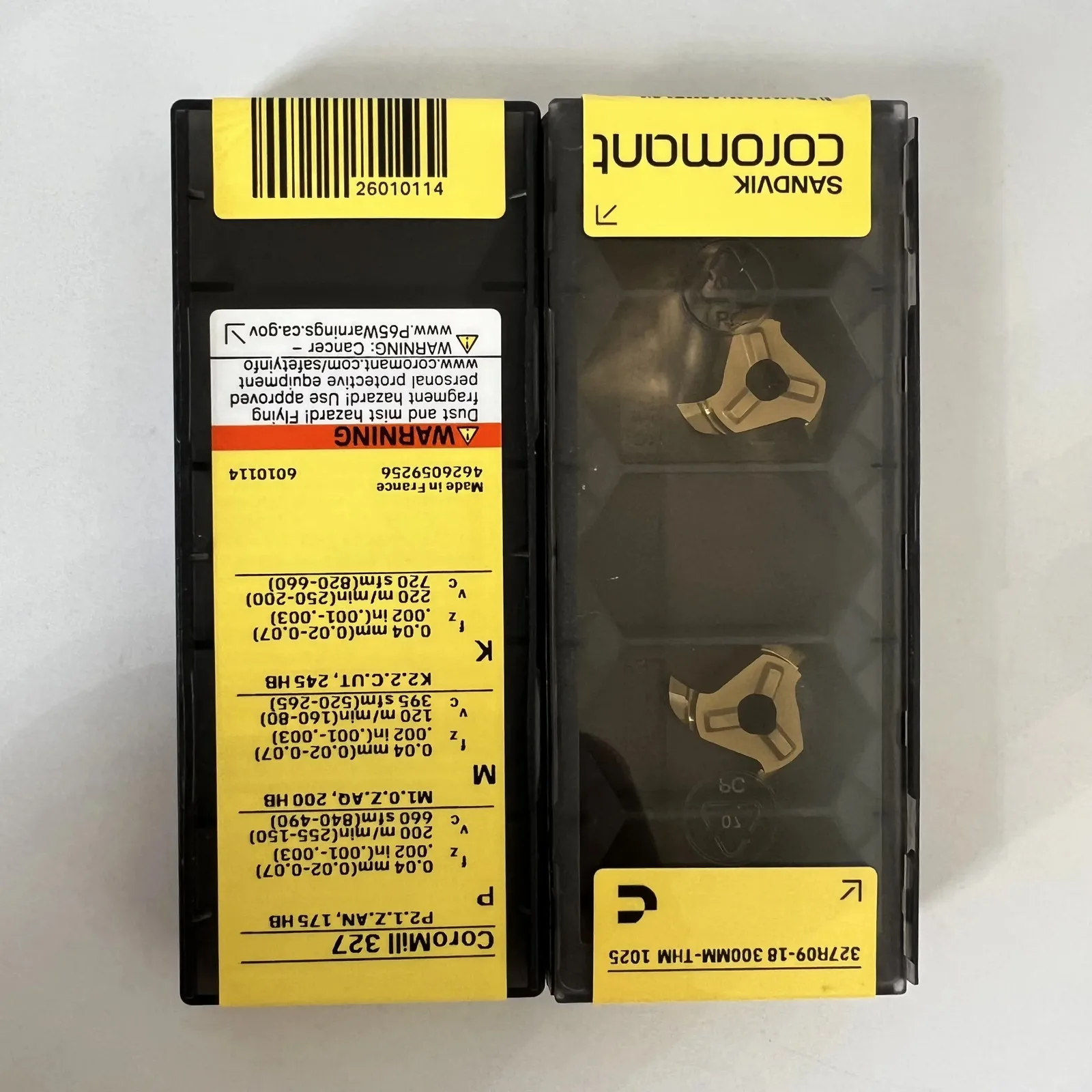 SANDVIK / 327R09-18300MM-THM 1025 / Hard alloy CNC Blade 2 Pcs
SANDVIK / 327R09-18300MM-THM 1025 / Hard alloy CNC Blade 2 Pcs