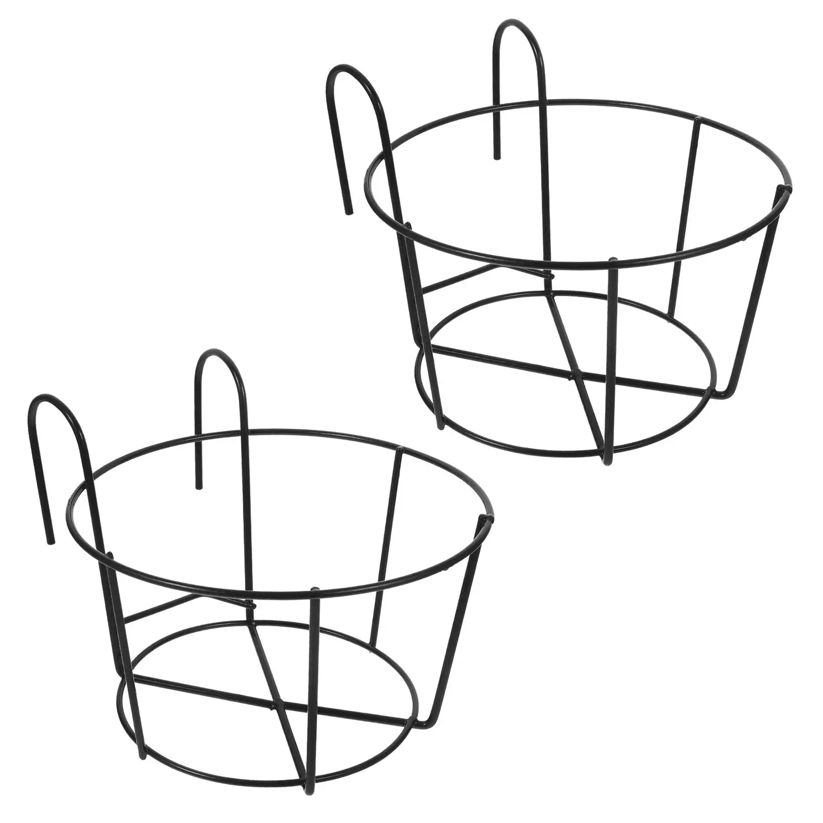2 Pcs Balcony Flower Stand Plant Pot Holder Durable Metal Hooks Bonsai Hanging Basket Flowerpot Shelf Garden Decor
2 Pcs Balcony Flower Stand Plant Pot Holder Durable Metal Hooks Bonsai Hanging Basket Flowerpot Shelf Garden Decor