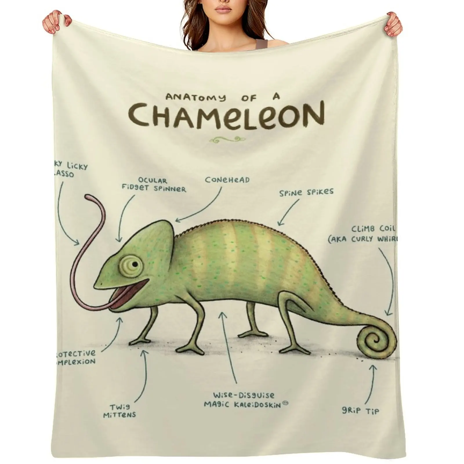 Anatomy of a Chameleon Throw Blanket Flannel Softest Plaid Extra Large Throw Blankets
Anatomy of a Chameleon Throw Blanket Flannel Softest Plaid Extra Large Throw Blankets