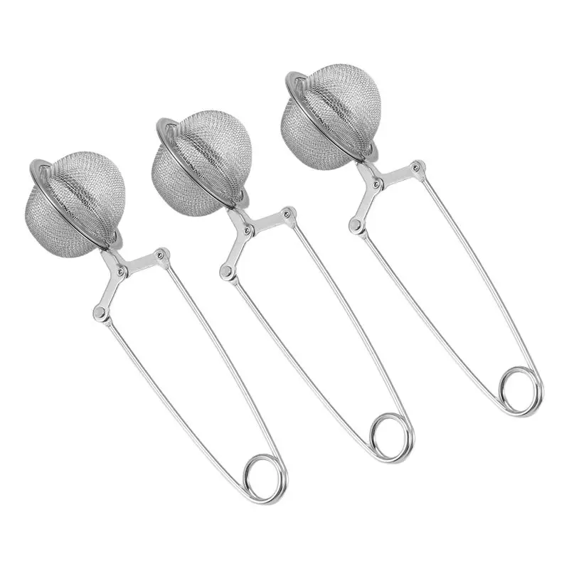 Чайные ситечки A67K, набор из 3 штук, премиум-класса, из нержавеющей стали, с ручкой, для рассыпного чая, с мелкой сеткой, фильтр для чайных шариков
Чайные ситечки A67K, набор из 3 штук, премиум-класса, из нержавеющей стали, с ручкой, для рассыпного чая, с мелкой сеткой, фильтр для чайных шариков