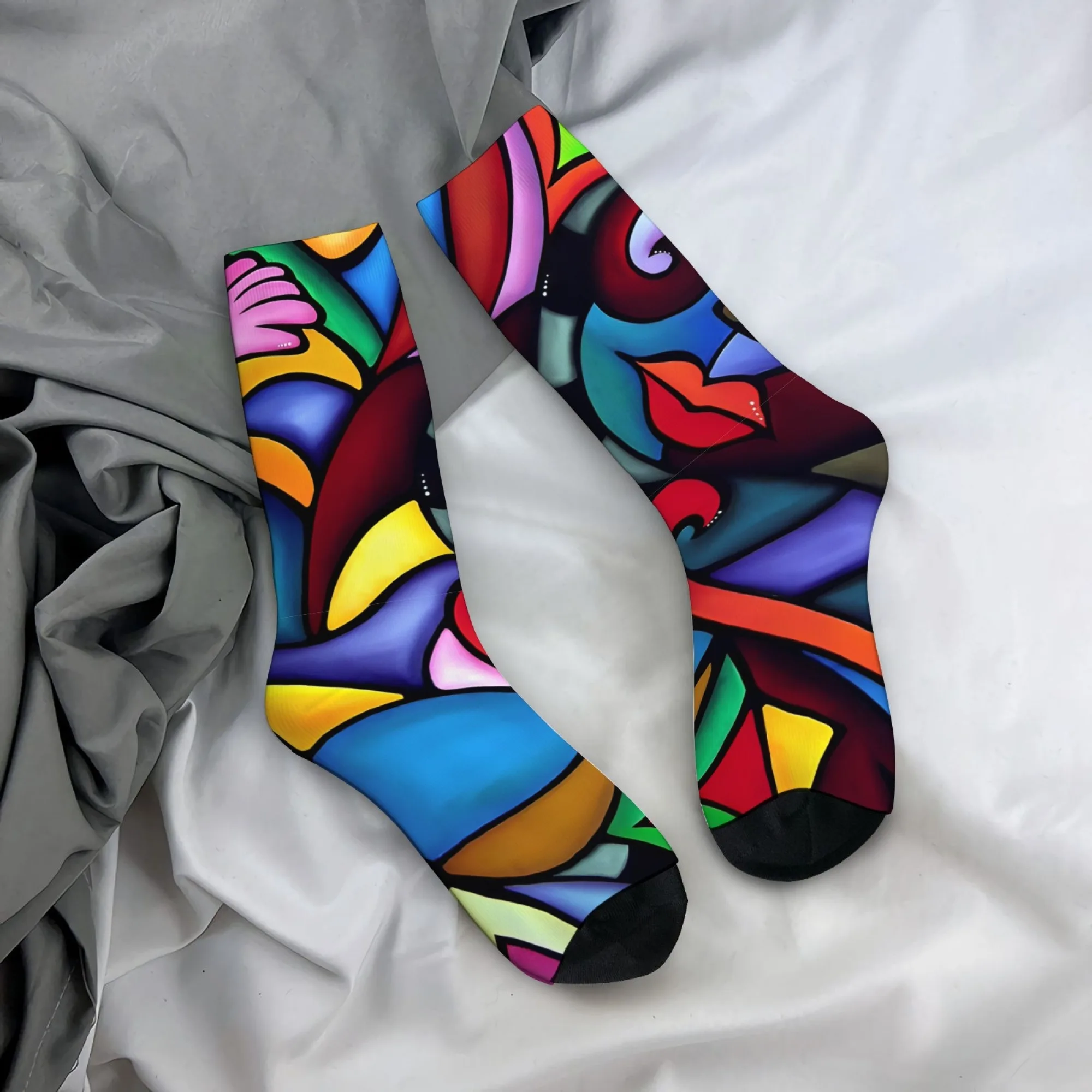 Cubist Abstract Men's Socks Fashionable Street Style Cool Retro Harajuku Style Socks Soft Breathable and Skin-friendly Socks
Cubist Abstract Men's Socks Fashionable Street Style Cool Retro Harajuku Style Socks Soft Breathable and Skin-friendly Socks