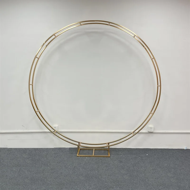 Shiny Double Circle Wedding Arch Backdrop Decoration, Balloon Frame, DIY Flower Stand, Birthday Party, Baby Shower, 1Pc
Shiny Double Circle Wedding Arch Backdrop Decoration, Balloon Frame, DIY Flower Stand, Birthday Party, Baby Shower, 1Pc