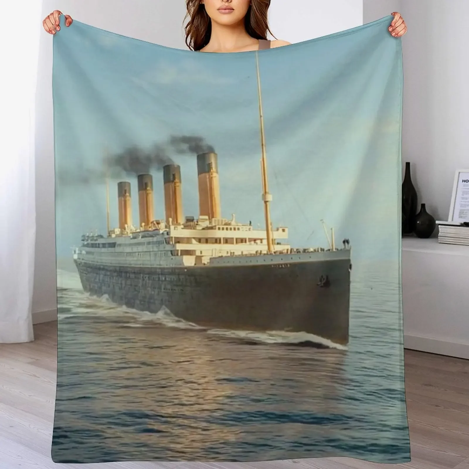 The RMS Titanic Throw Blanket Soft Big funny gift Weighted Blankets For Baby Blankets 
The RMS Titanic Throw Blanket Soft Big funny gift Weighted Blankets For Baby Blankets