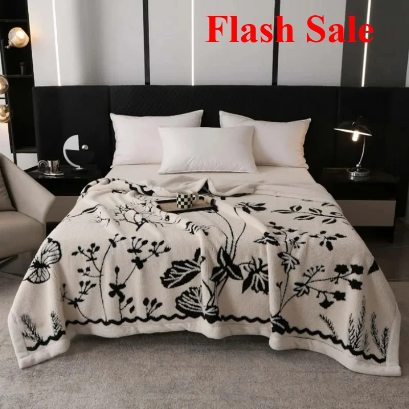 2025 double-layer jacquard composite European cotton fleece blanket lunch break blanket four seasons sofa blanket
2025 double-layer jacquard composite European cotton fleece blanket lunch break blanket four seasons sofa blanket