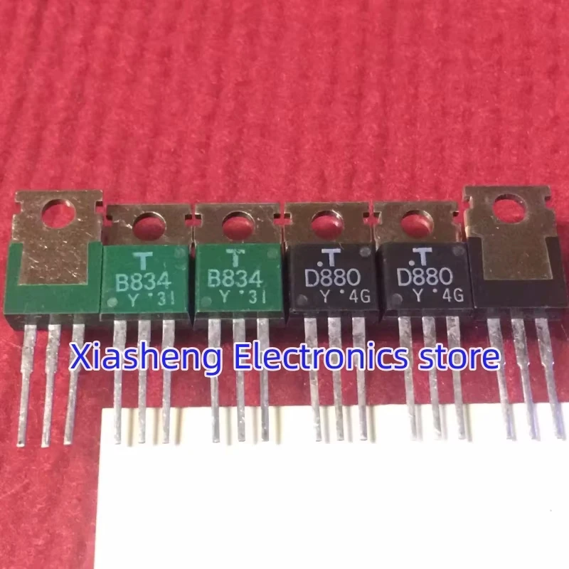 New Original 5Pairs 2SB834 B834 + 2SD880 D880 TO-220 Audio Amplifier Transistor In Stock Good Quality
New Original 5Pairs 2SB834 B834 + 2SD880 D880 TO-220 Audio Amplifier Transistor In Stock Good Quality