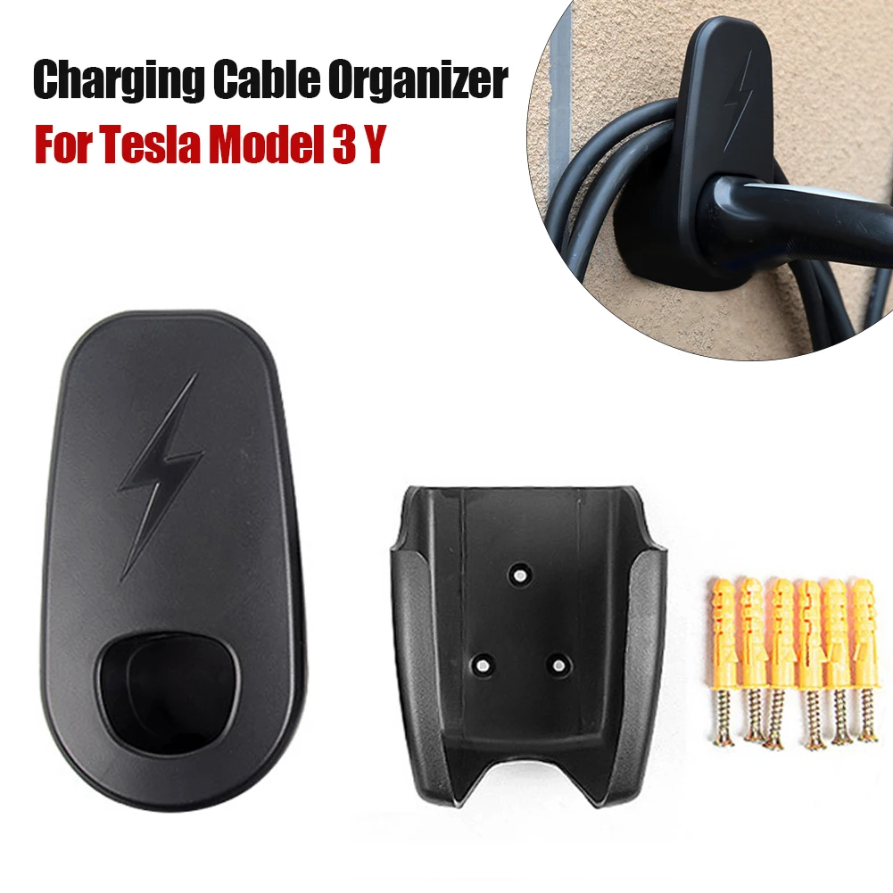 Car Charging Cable Organizer with Chassis Bracket Charger Holder Charger Cable Wall Holder for Tesla Model 3 Y Car Accessories
Car Charging Cable Organizer with Chassis Bracket Charger Holder Charger Cable Wall Holder for Tesla Model 3 Y Car Accessories