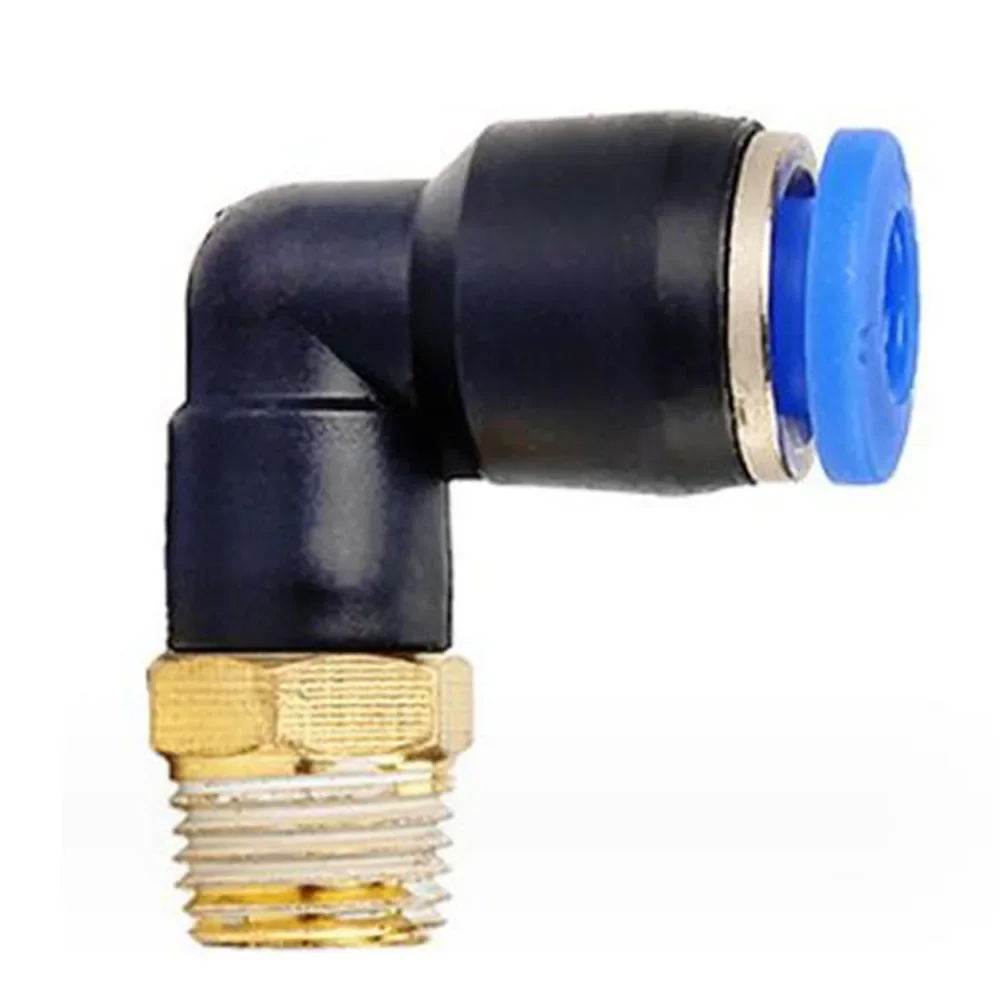 L Shape Pneumatic Connector 0-8KG 1/4" MNPT 1/8" MNPT Buna Rubber Nylon Tube PU Tube High Quality Compressed Air
L Shape Pneumatic Connector 0-8KG 1/4" MNPT 1/8" MNPT Buna Rubber Nylon Tube PU Tube High Quality Compressed Air