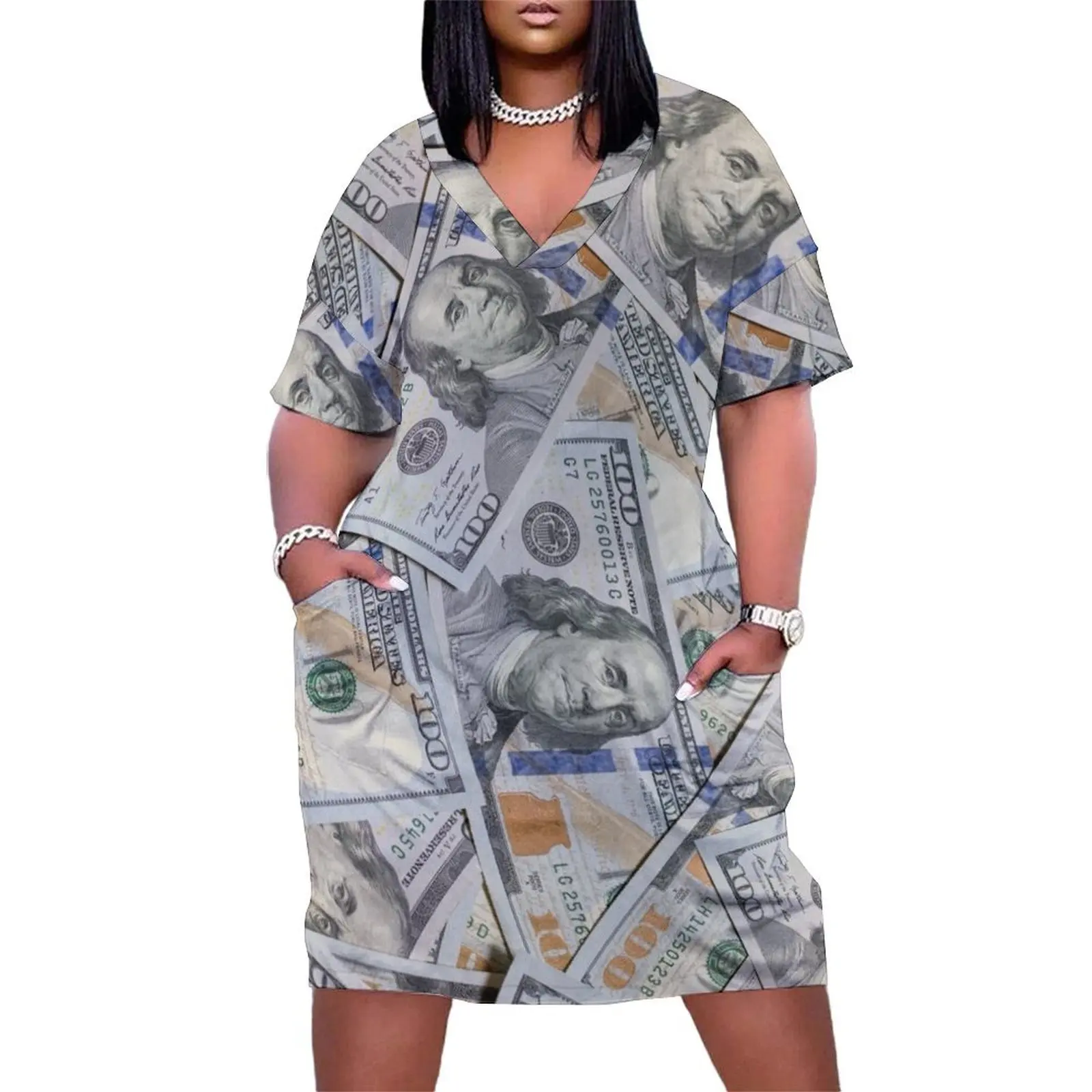 High Rollin' Loose Pocket Dress luxury woman evening dress luxury dress long sleeve
High Rollin' Loose Pocket Dress luxury woman evening dress luxury dress long sleeve