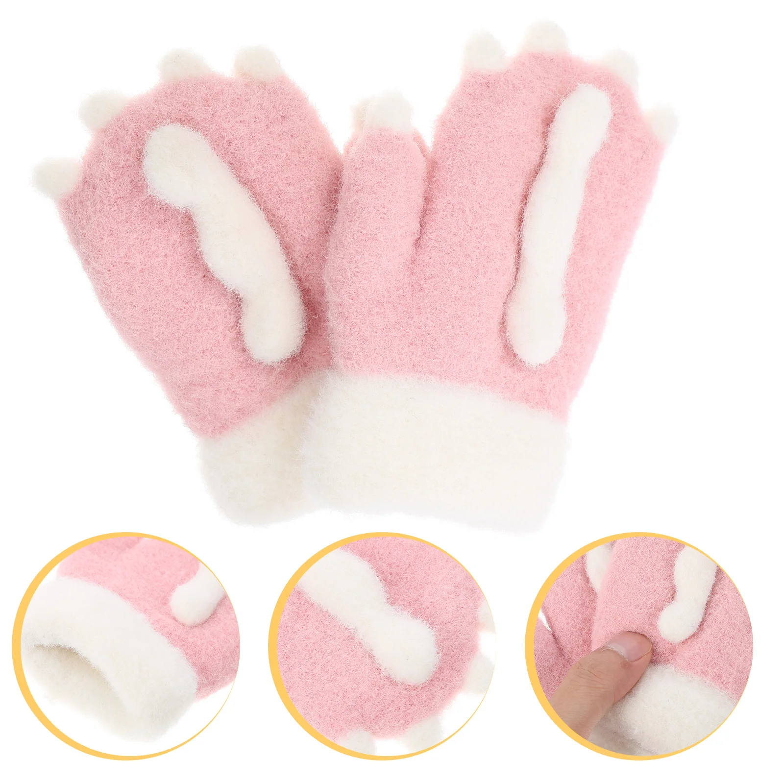1Pair Winter Gloves Thick Full Finger Warm Soft Comfortable Outdoor Windproof Gloves for Boys Girls
1Pair Winter Gloves Thick Full Finger Warm Soft Comfortable Outdoor Windproof Gloves for Boys Girls