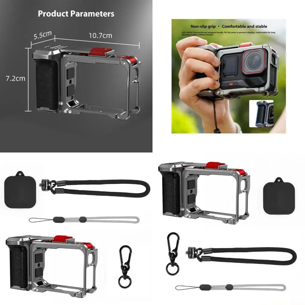 E56B Professional Camera Grip Thumb Grooved Design And Sweat Resistant Coating for Dedicated Models Sports Camera
E56B Professional Camera Grip Thumb Grooved Design And Sweat Resistant Coating for Dedicated Models Sports Camera